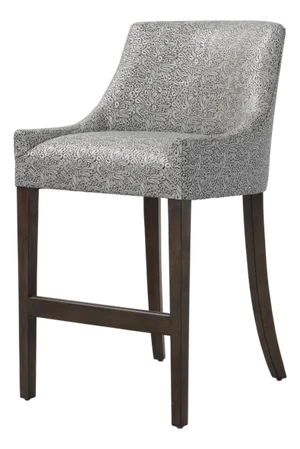 Lancaster Traditional Christina Barstool in Embossed Leather