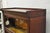 Antique Mahogany 4 Section Barrister Bookcase Glass Door Stacking Lawyer Cabinet For Sale - Image 9 of 16