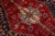 Red Vinatge Red Persian Shiraz Wool Rug With Geometric Motif For Sale - Image 8 of 10