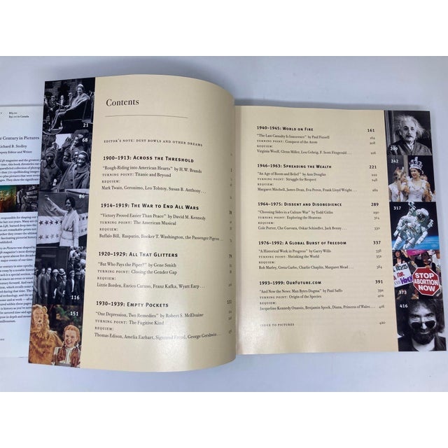 Life Our Century in Pictures Large Hardcover For Sale - Image 10 of 12