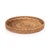 Boho Chic Heritage Weave Rattan Artistry Serving Tray, Round For Sale - Image 3 of 3