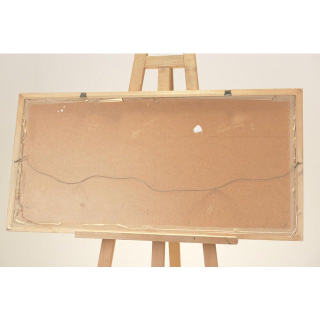 E.W., Abstract City, 1964, Oil For Sale - Image 6 of 7