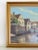 Realism Christianshavn Port in Copenhagen Oil Painting by Frederik Wilhelm Svendsen For Sale - Image 3 of 11