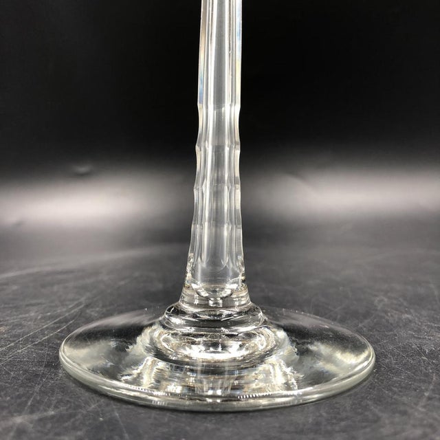 Glass Antique Glass Dome Wine Glasses, 1890s, Set of 5 For Sale - Image 7 of 18