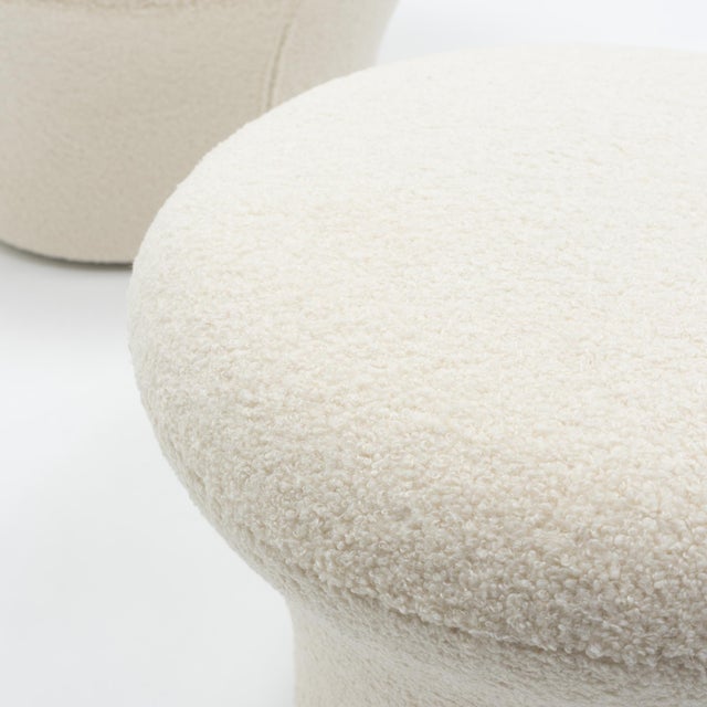 Set of Vintage Mushroom Lounge Chair and Ottoman by Pierre Paulin for Artifort, 1990s For Sale - Image 11 of 13