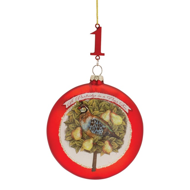 Kenneth Ludwig Chicago Twelve Days of Christmas Ornament (Set of 12) For Sale - Image 4 of 9