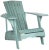 2020s Outdoor Chair in Beach House Blue For Sale - Image 5 of 5