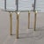 Hollywood Regency Vintage Brass and Glass Console Table, Mid-Century, Hollywood Regency For Sale - Image 3 of 13