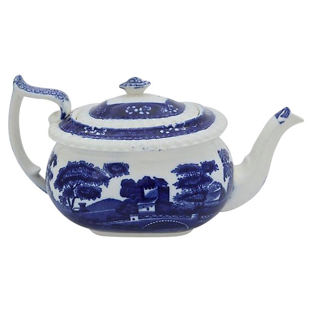 Antique Copeland Spode's Tower Teapot Chairish