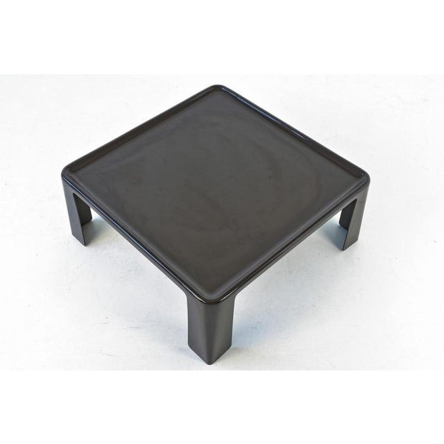 Mario Bellini Square Amanta Side Table by Mario Bellini for B&B Italia, 1966 For Sale - Image 4 of 8