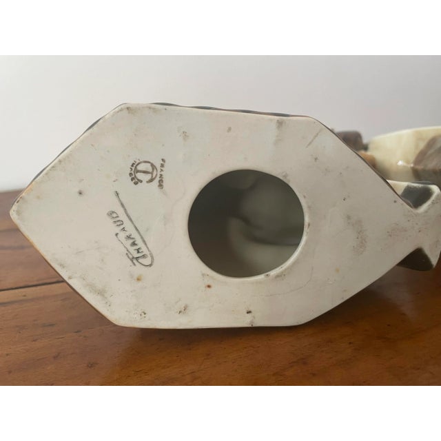 Ceramic 1930s Camille Tharaud Art Deco Bookends- a Pair For Sale - Image 7 of 8