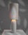White 20th Century German Ceramic Table Lamp For Sale - Image 8 of 12