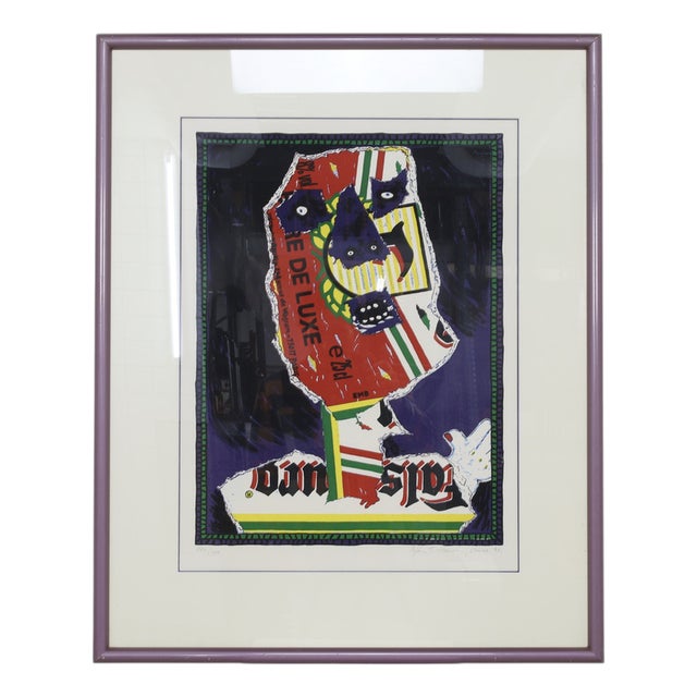 Björn Tage Hansen, Composition, 1990s, Art Print, Framed For Sale