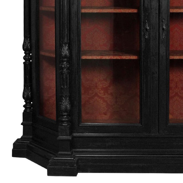 This monumental and important Renaissance Palladio display cabinet comes from the Palladian palace of a Venetian patrician...