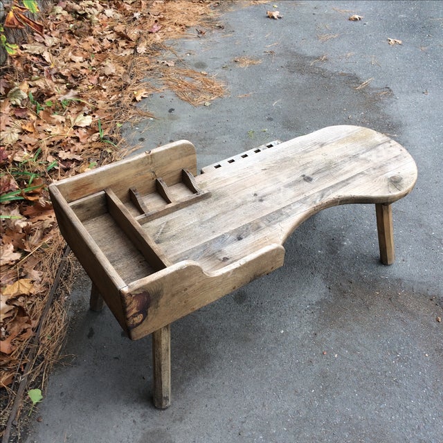 Antique Primitive Wood Cobbler's Bench Chairish