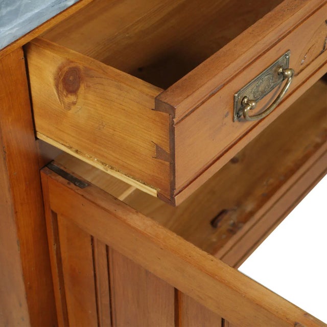 Italian Art Nouveau Vanity Cabinet For Sale - Image 5 of 12