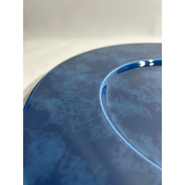 (12) Porcelain service plates (chargers). Maker: Christofle. Origin: France. Model: 76 50 050. Material: Porcelain....
