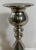 Mid 20th Century Vintage Pair of Classic Silver Plate Candlesticks From England For Sale - Image 5 of 9