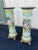 32" Italian Capodimonte Porcelain Columns or Pedestals- A Pair For Sale - Image 4 of 12