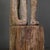 Leti Tribal Statue in Aged Wood with Stand For Sale - Image 5 of 7