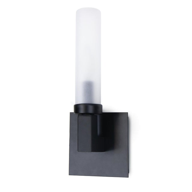 Metal Regina Andrew Montecito Iron Outdoor Single Sconce, Black For Sale - Image 7 of 7