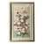 Late 20th Century Original Chinoiserie Asian Framed Floral Painting For Sale
