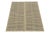 Rug & Kilim Rug & Kilim’s Contemporary Square Kilim in Gray and Beige Textural Stripes For Sale - Image 4 of 7