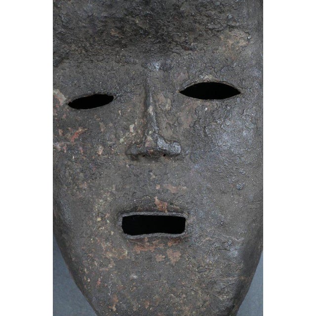 Copper Mask from the Dinga / Ding Tribe, Dr Congo For Sale - Image 4 of 7