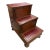 English Regency Mahogany Bed Steps, Circa 1820-30. For Sale