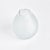 Natureinspired, this hand blown glass vase has a bulbous shape and melted edge rim detail. The frosted glass only adds to...