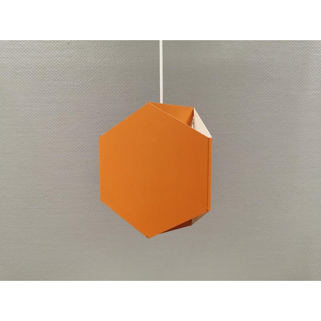 Danish Six-Three Hanging Lamp by Ole Panton for Lyfa, 1960s For Sale - Image 3 of 11