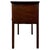Antique Early 20th Century English Edwardian Mahogany Writing Table, 1890s For Sale - Image 10 of 12