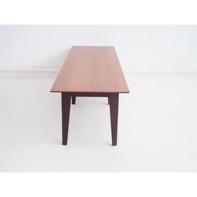 Wood Mid-Century Italian Wooden Console Table, 1960s For Sale - Image 7 of 8