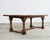 Early 20th Century Country French Provincial Hardwood Farmhouse Trestle Dining Table For Sale - Image 5 of 12