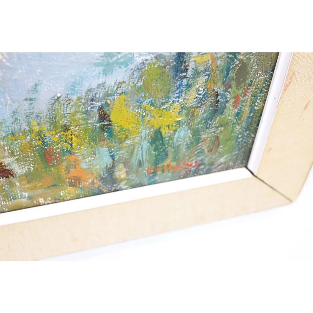 Original Oil on Board Signed on the Bottom