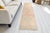 1950s 1950s Hand-Knotted Neutral Wool Runner for Hallway For Sale - Image 5 of 10