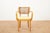 Wooden Chair with Caned Back and Fabric Seat from Horgenglarus, 1940s For Sale - Image 12 of 12
