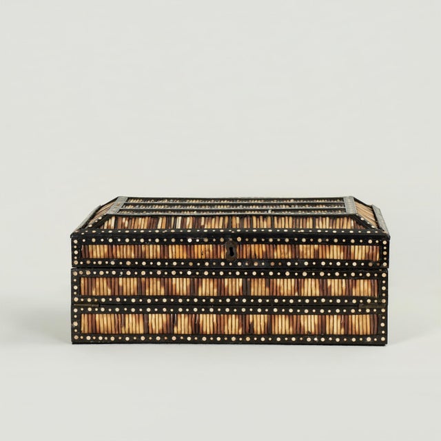 Antique Anglo Indian Quill Box For Sale - Image 4 of 11