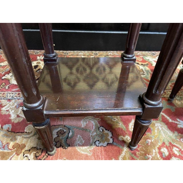 Louis Xvi Style Bedside Tables, Set of 2 For Sale - Image 4 of 8