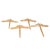 Italian Wooden Hangers, 1940s, Set of 4 For Sale - Image 4 of 4