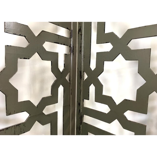 Egyptian FivePanel Folding Room Divider Chairish