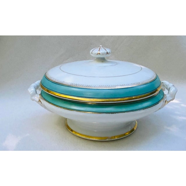 French 19th Porcelain Soup Tureen (One) For Sale - Image 11 of 18