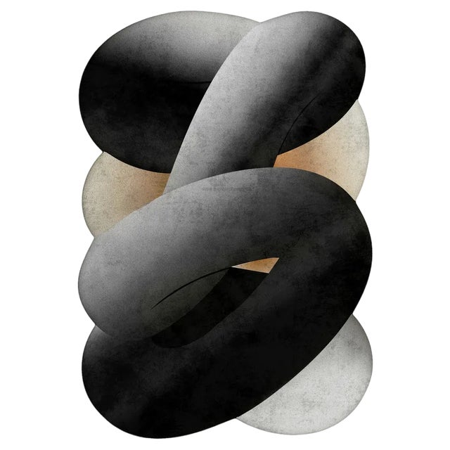 Tapis Shaped #01 Modern Eclectic Rug by TAPIS Studio, 2010s For Sale