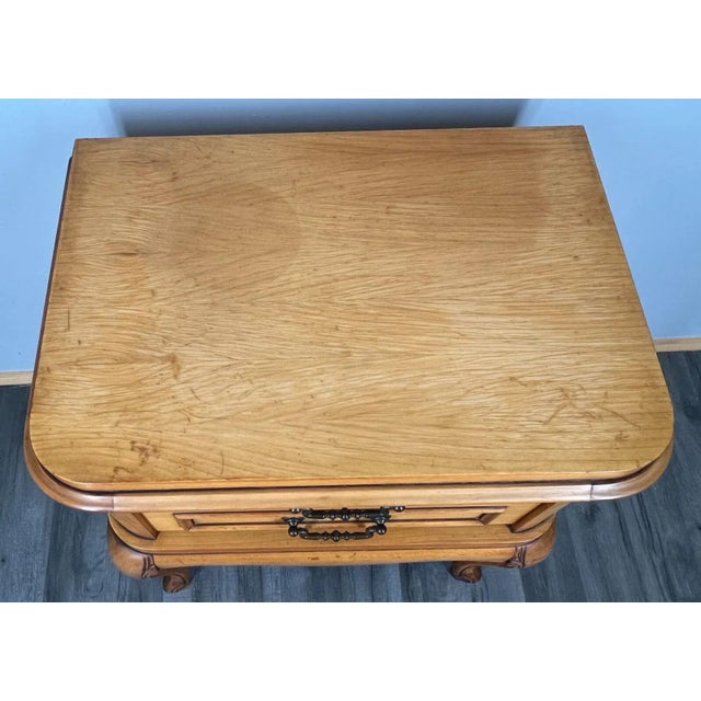 French Louis XVI Bedside Table For Sale - Image 9 of 12