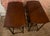 Traditional Early 20th Century Pair Petite Diminutive Mahogany Spider Leg Pad Foot Round Gateleg Tables For Sale - Image 3 of 12