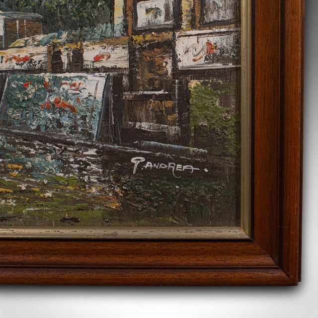 Vintage Paris Painting, French, Oil on Canvas, Notre Dame, Signed, Original Art For Sale - Image 9 of 10