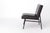 Vintage Lounge Chair in Black Faux Leather from Stol Kamnik, Slovenia, 1960s For Sale - Image 4 of 9
