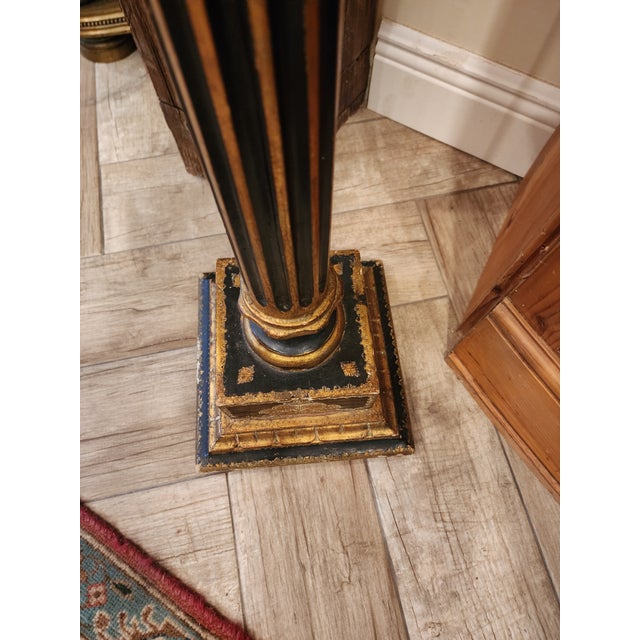 Vintage Florentine Pedestal For Sale - Image 4 of 9