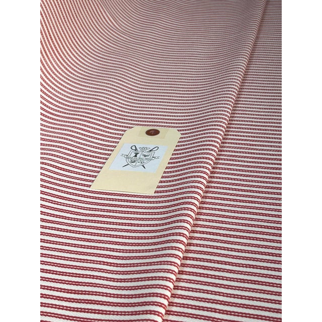 Jane Churchill "Gilpin” Ticking Stripe– 21.5 Yards For Sale - Image 4 of 5