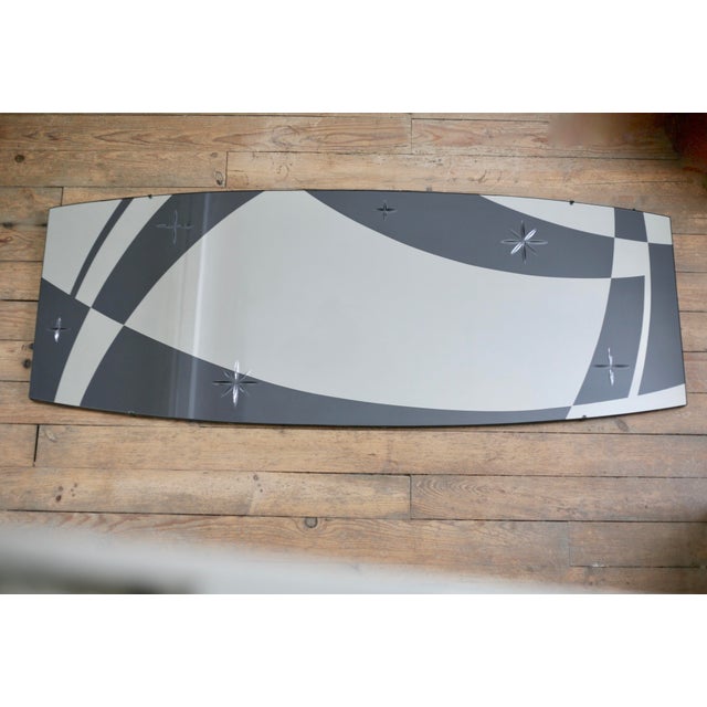 Silver Mirror by Jaqcues Hitier for Marly Frères, France, 1960s For Sale - Image 8 of 17